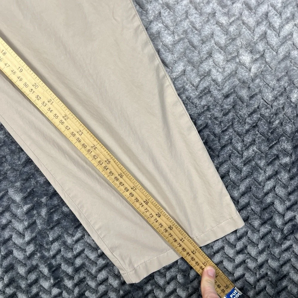 Vineyard Vines On The Go 5 Pocket Pants Mens 36x32 Khaki Golf OTG Lightweight